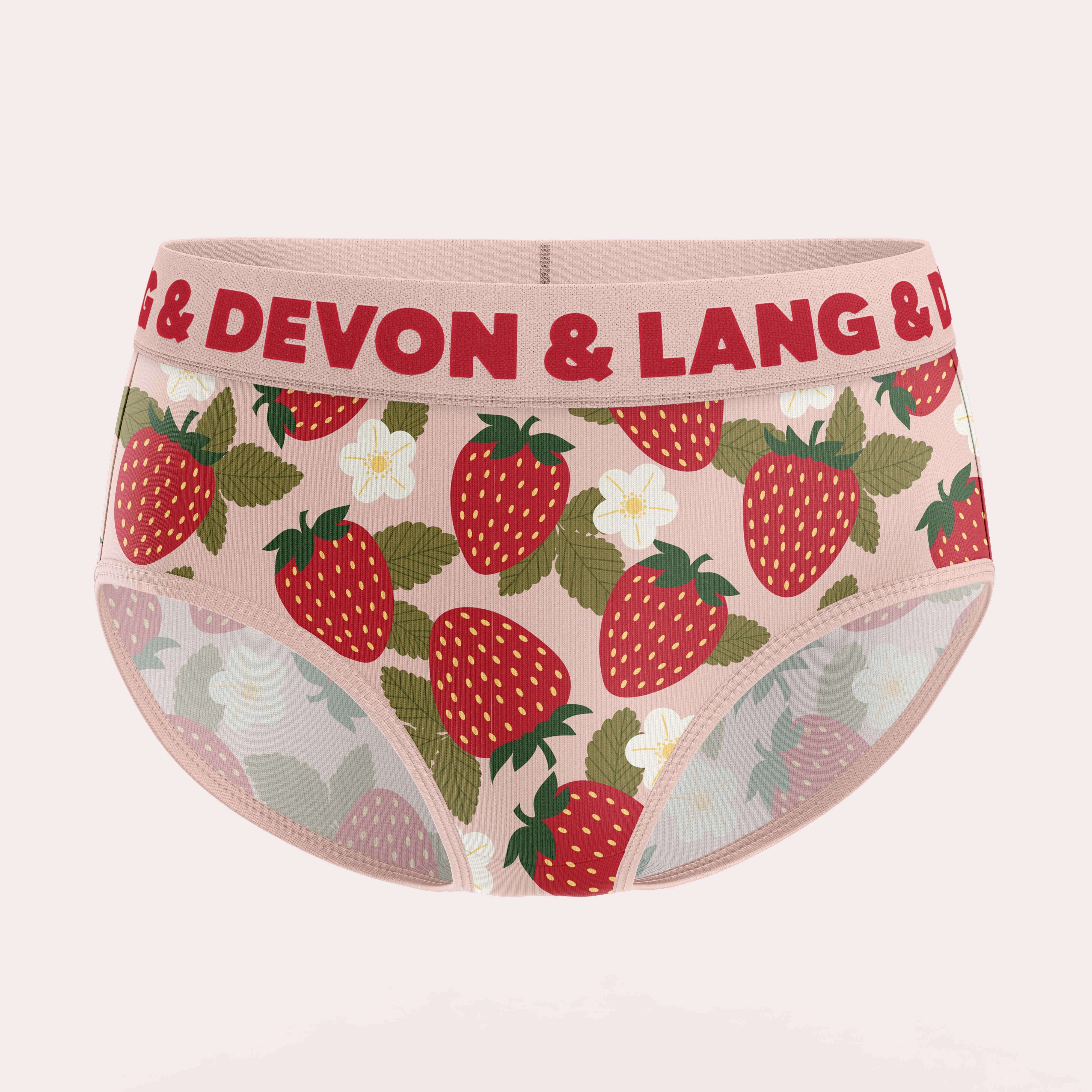 2026 Bria Bikini Brief - Wild Strawberry