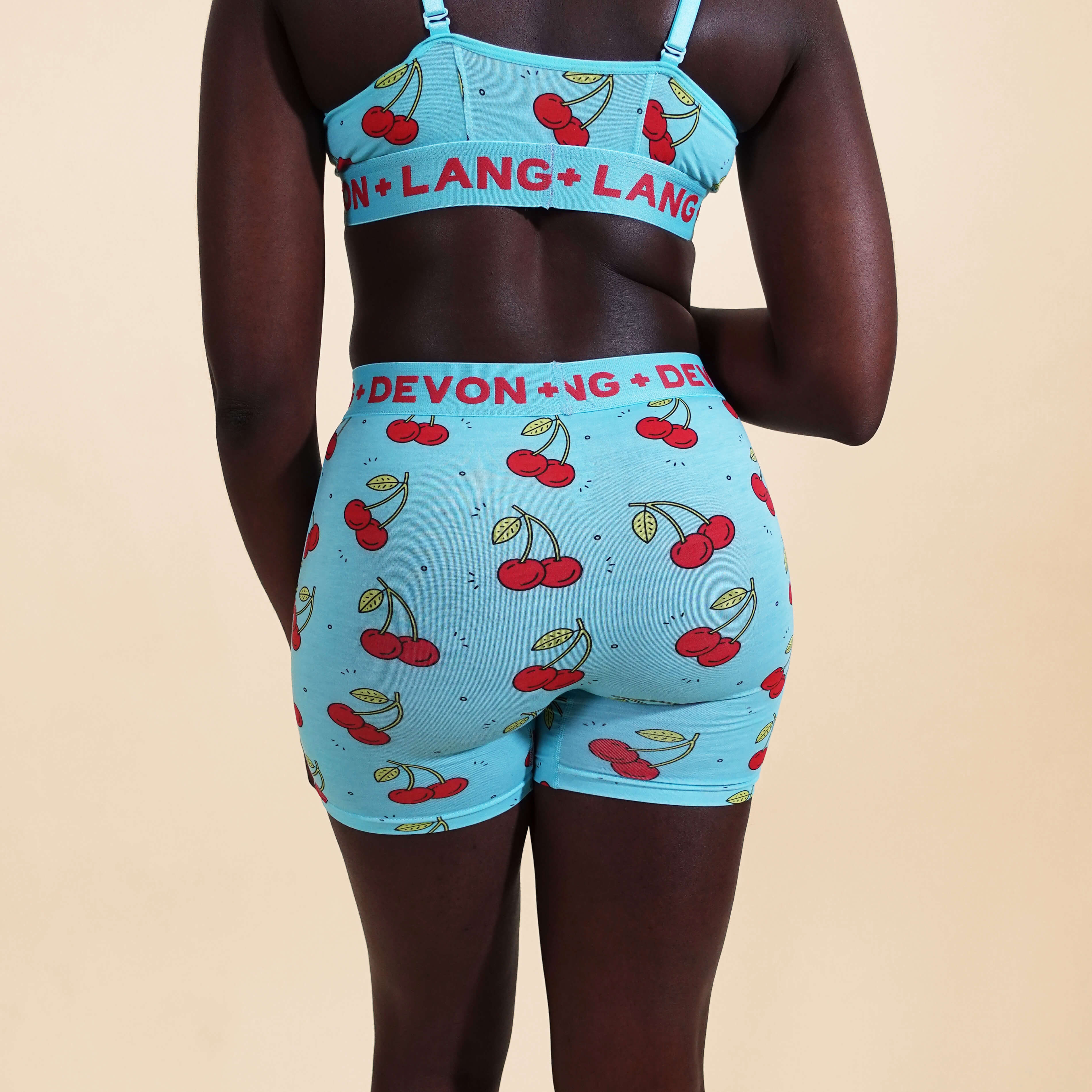 Originals Bria Women's Boxer Brief - Cherries