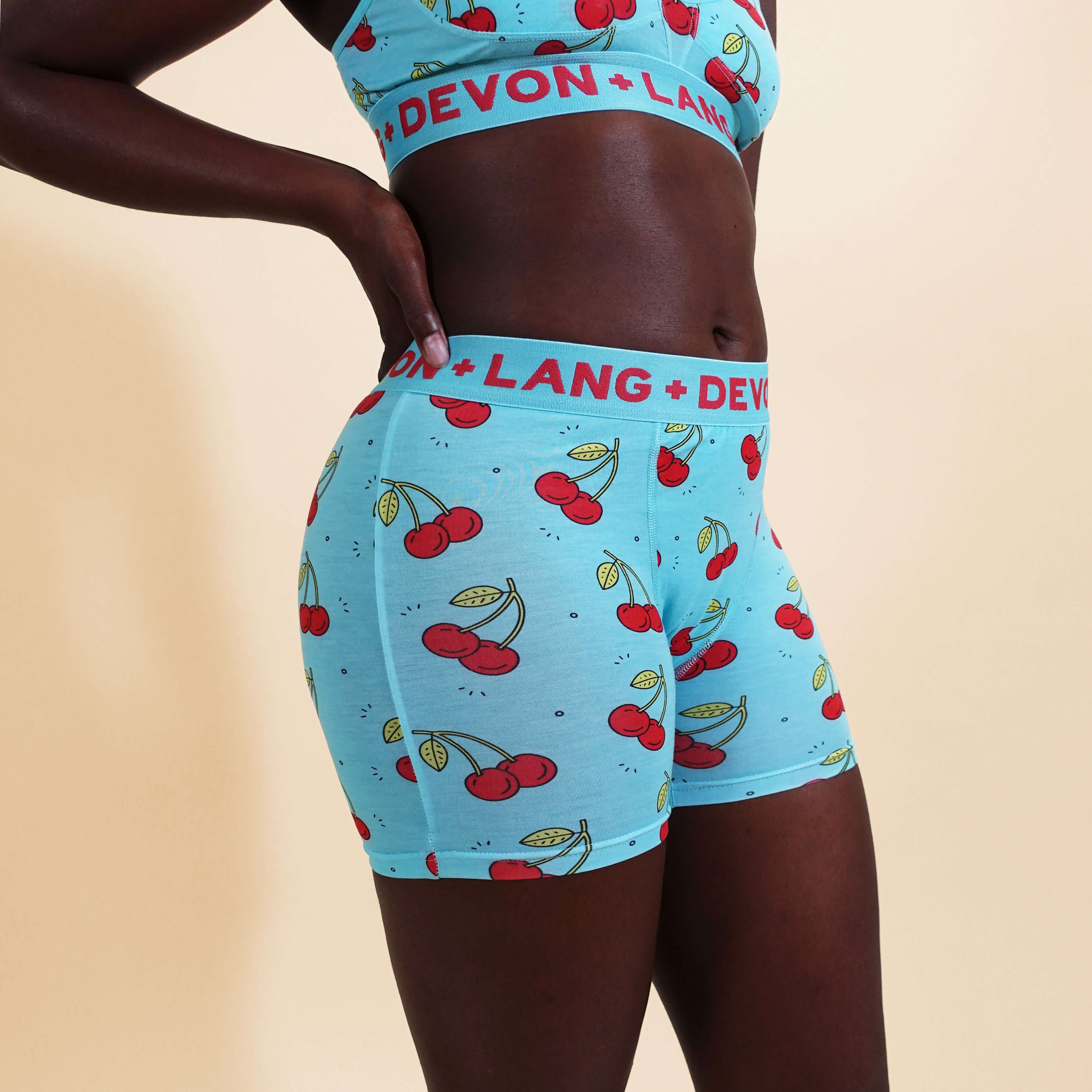 Originals Bria Women's Boxer Brief - Cherries - Image 3