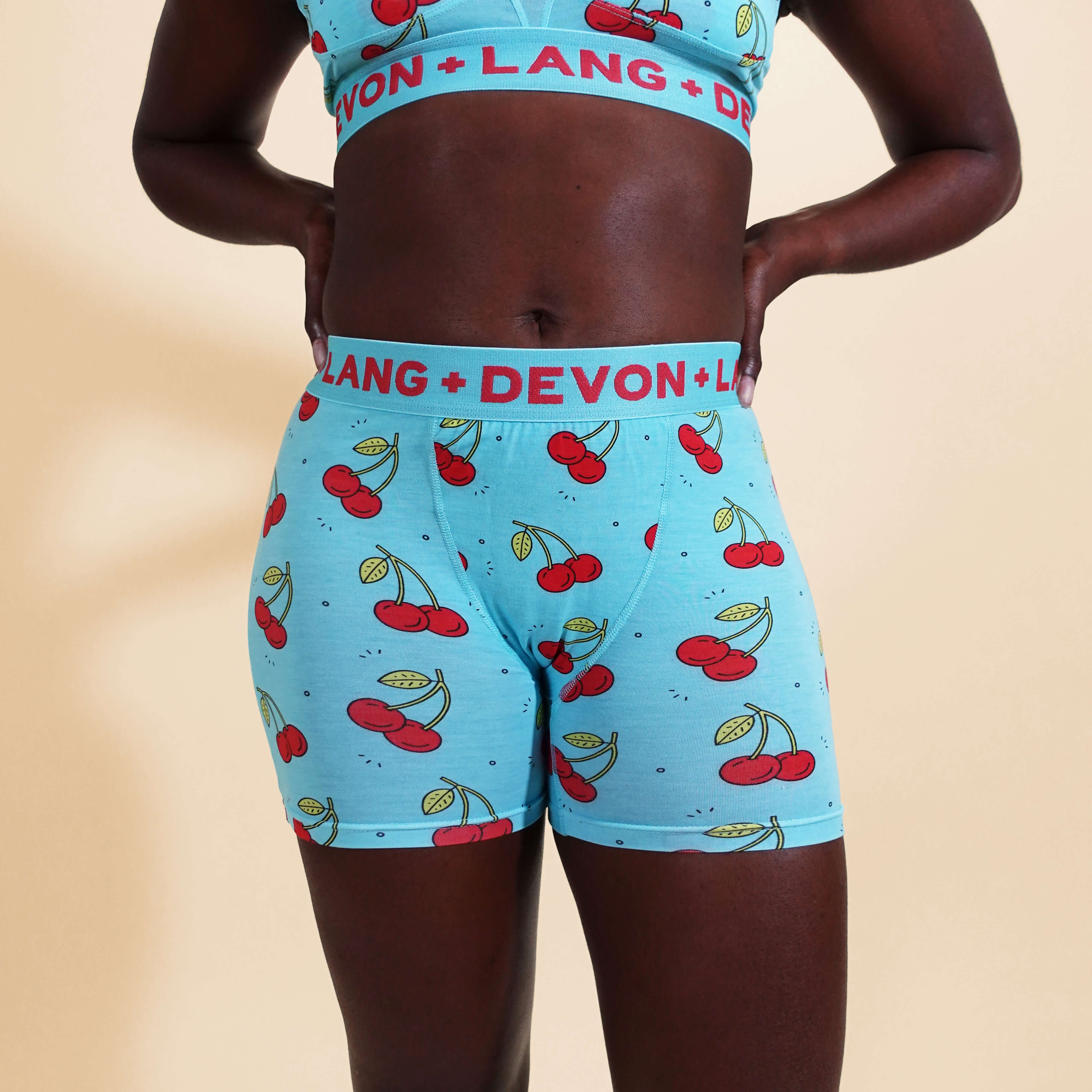 Originals Bria Women's Boxer Brief - Cherries - Image 4