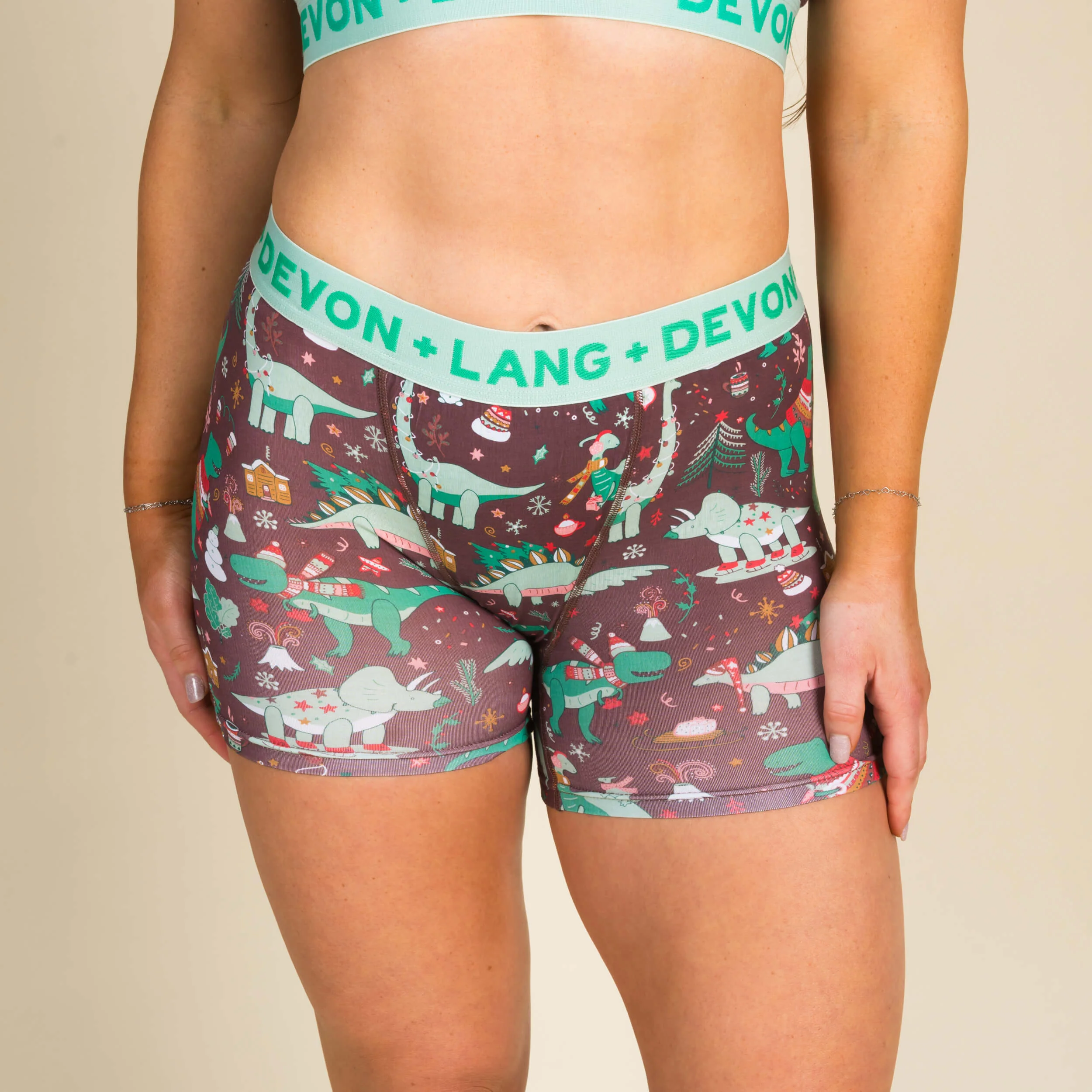 Originals Bria Women's Boxer Brief - Chilly Dinos - Image 3