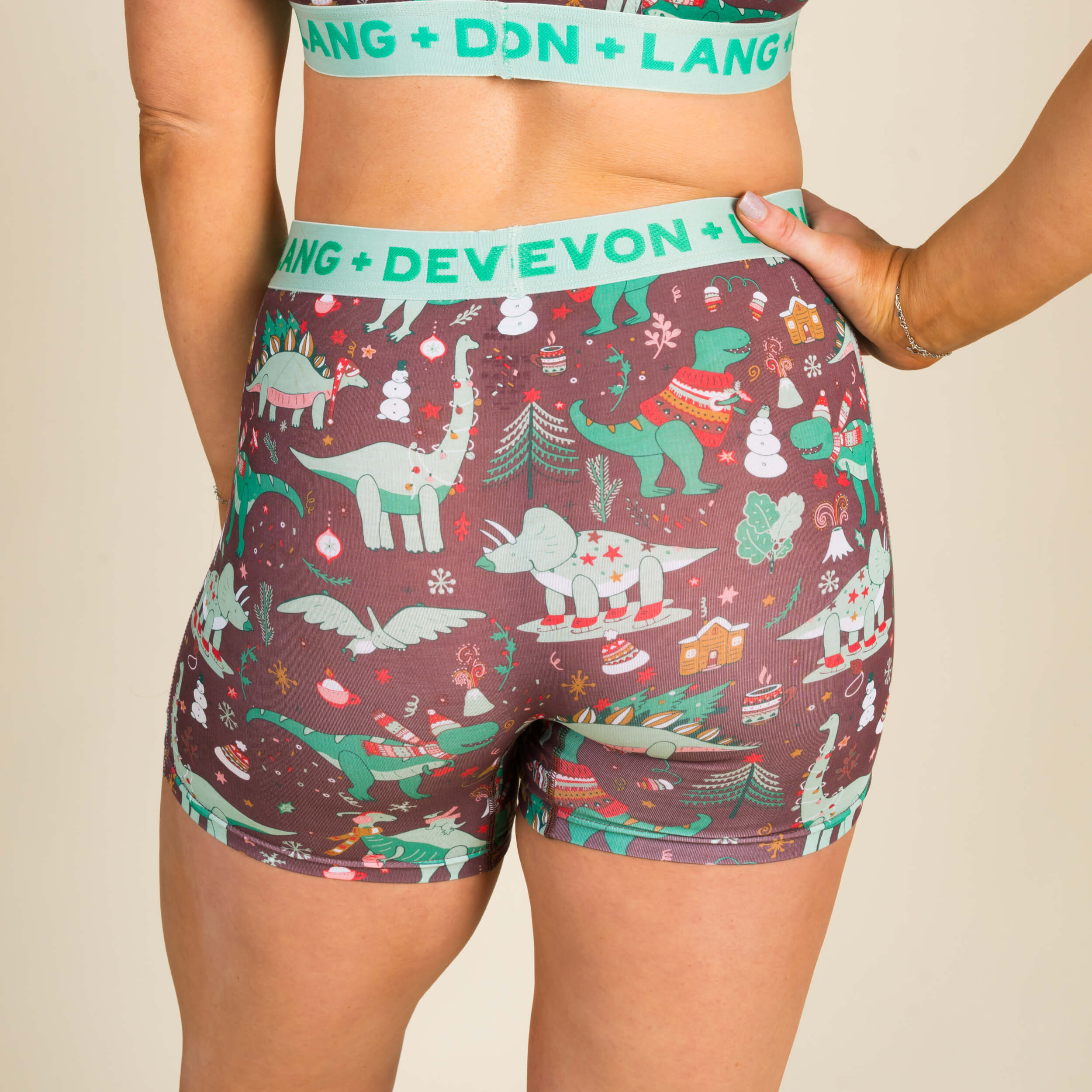 Originals Bria Women's Boxer Brief - Chilly Dinos - Image 5