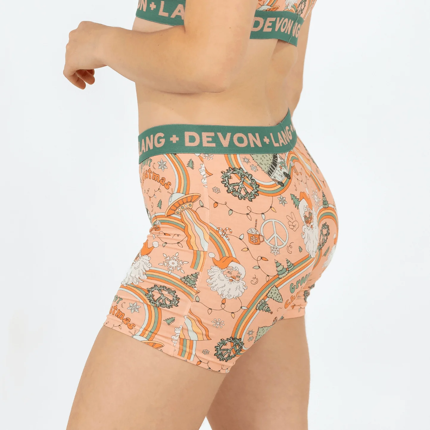 Originals Bria Women's Boxer Brief - Hippie Santa - Image 4