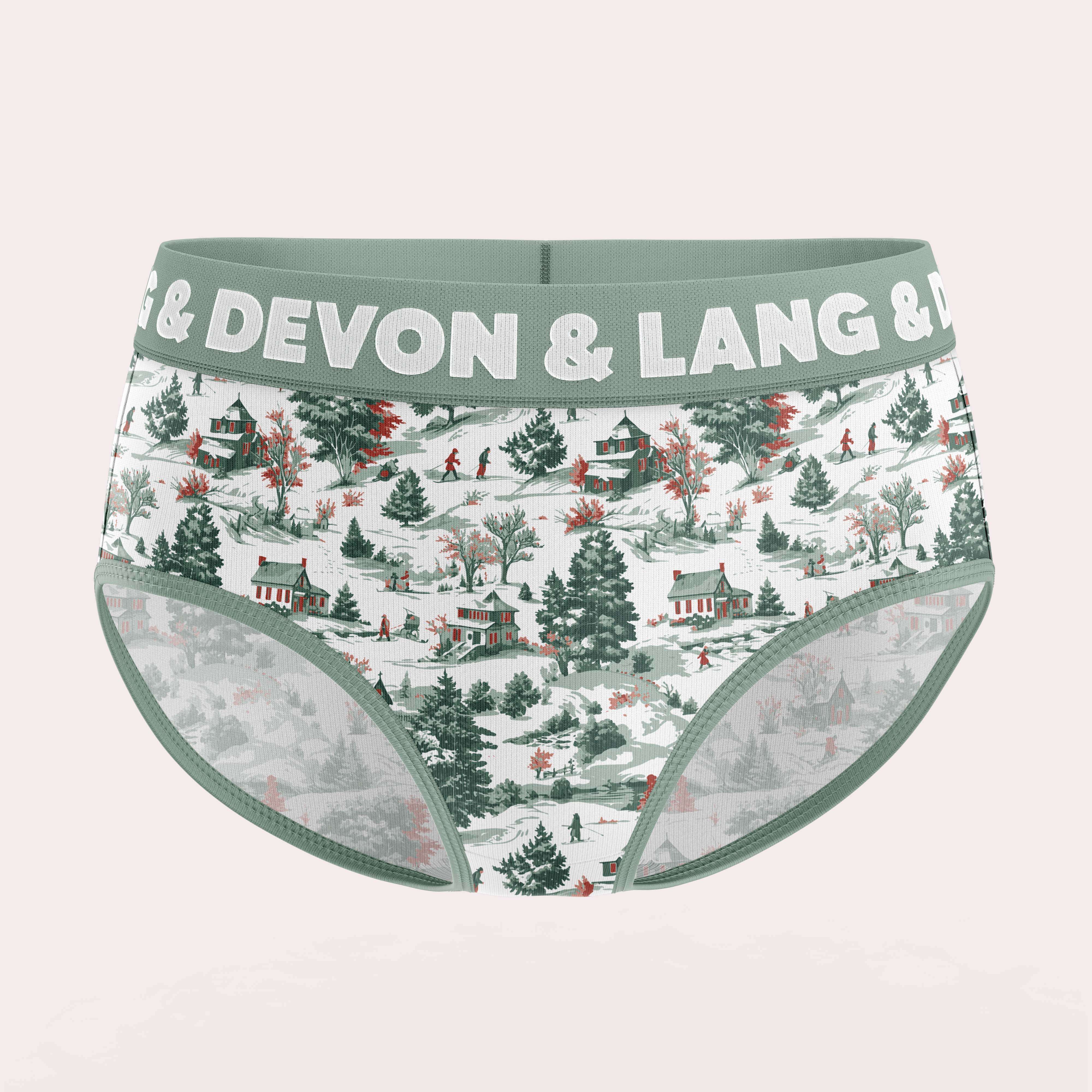 Bria Bikini Brief - Cozy Cabin