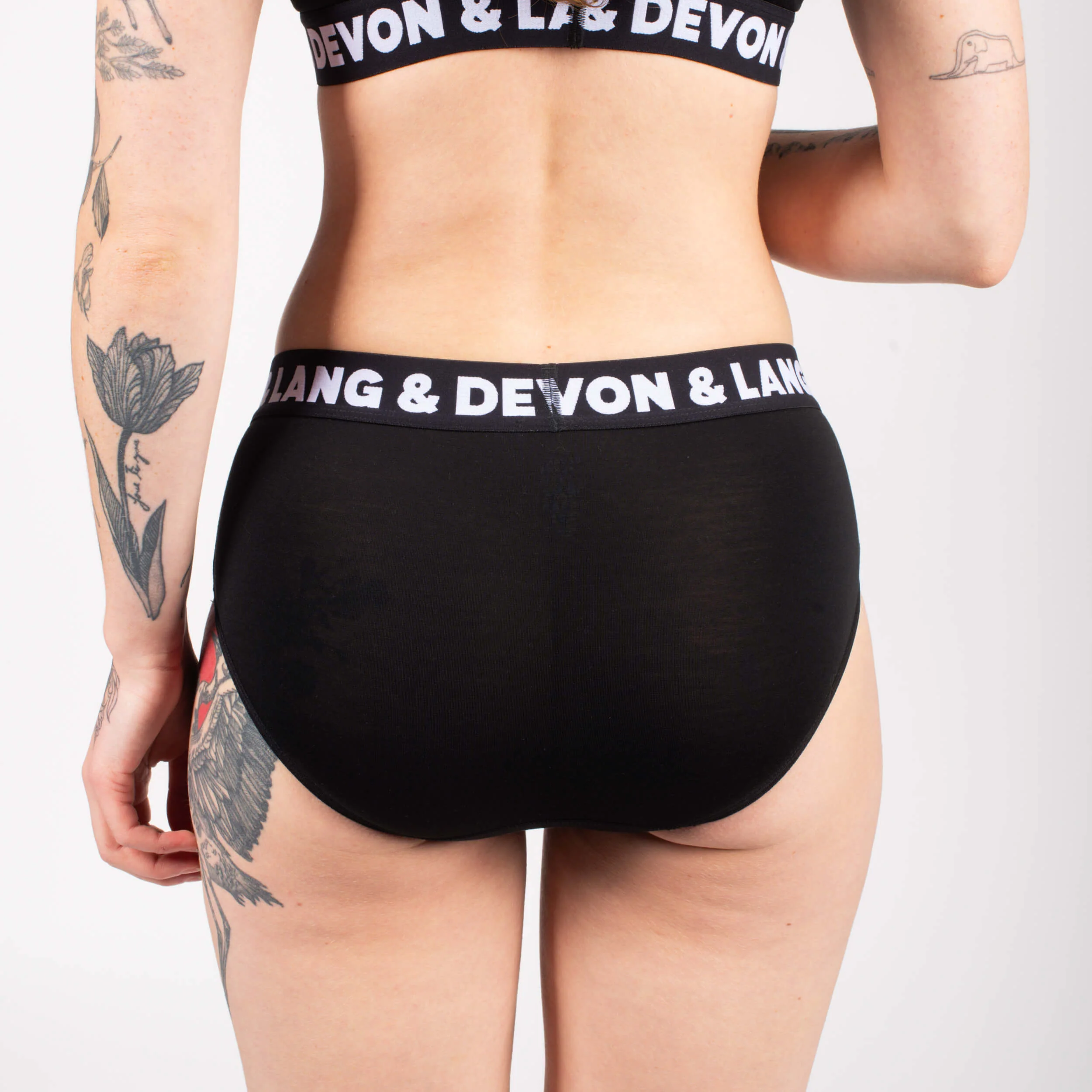 Bria Bikini Brief - Hi-Contrast Obsidian - Image 5