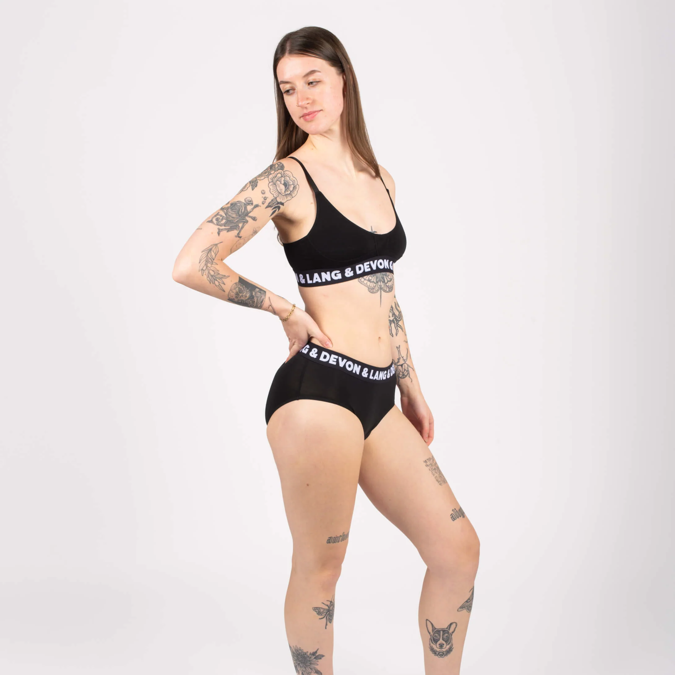 Bria Bikini Brief - Hi-Contrast Obsidian - Image 6