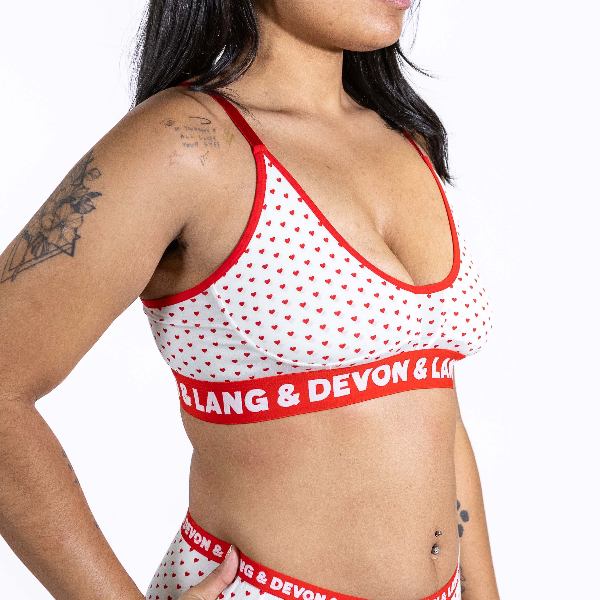 Bria Bralette - Cinnamon Hearts - Image 3