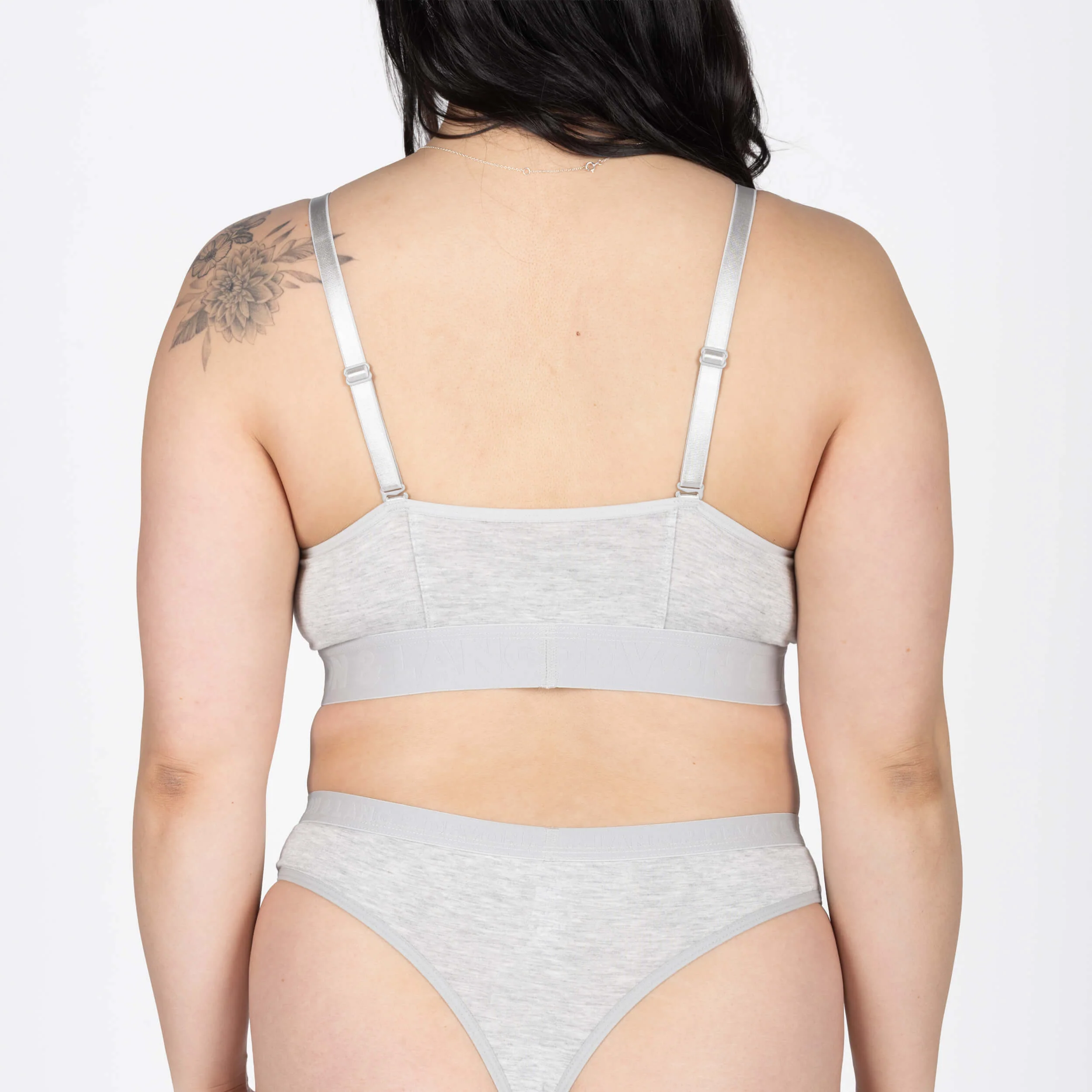 Bria Bralette - Heather Grey - Image 5