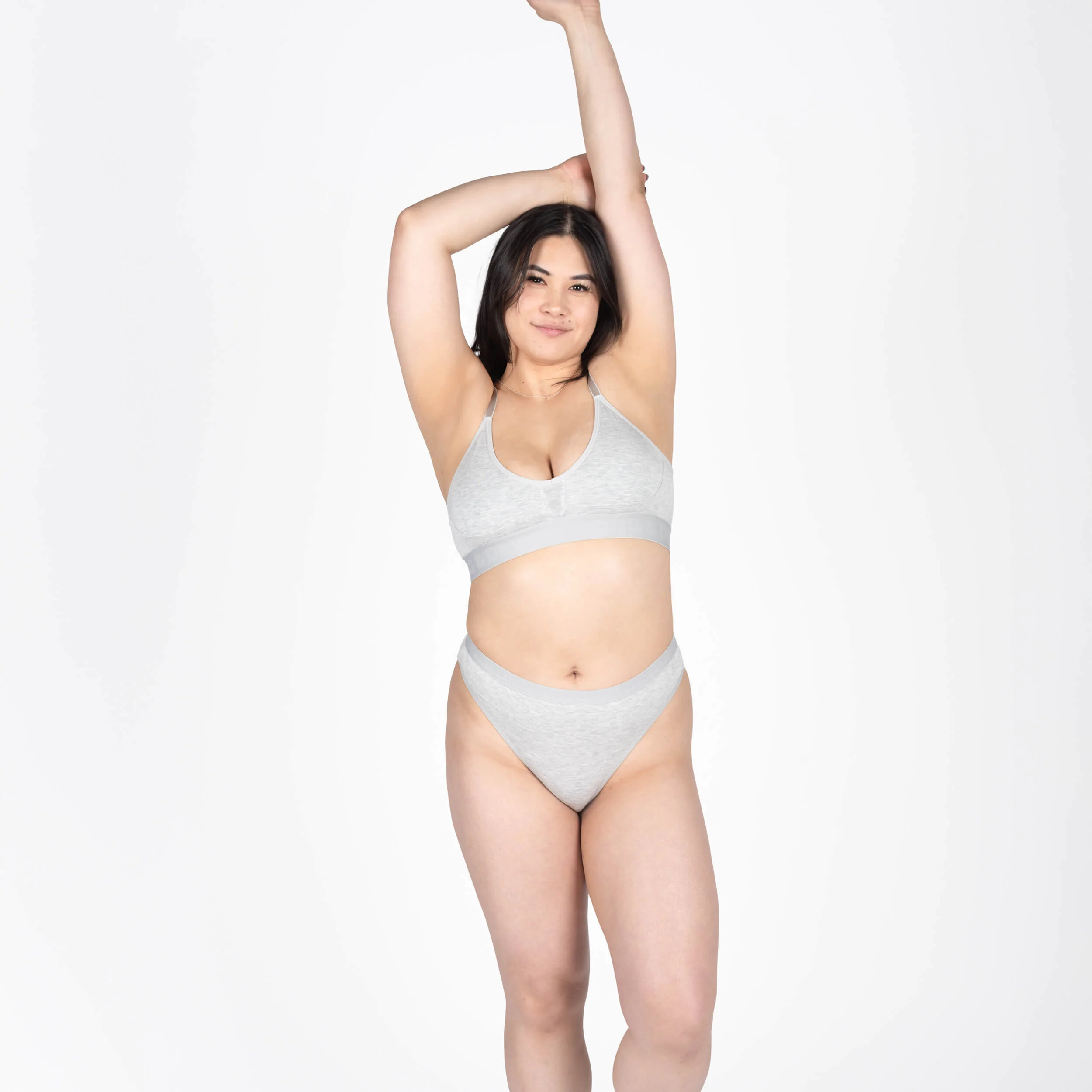 Bria Bralette - Heather Grey - Image 6