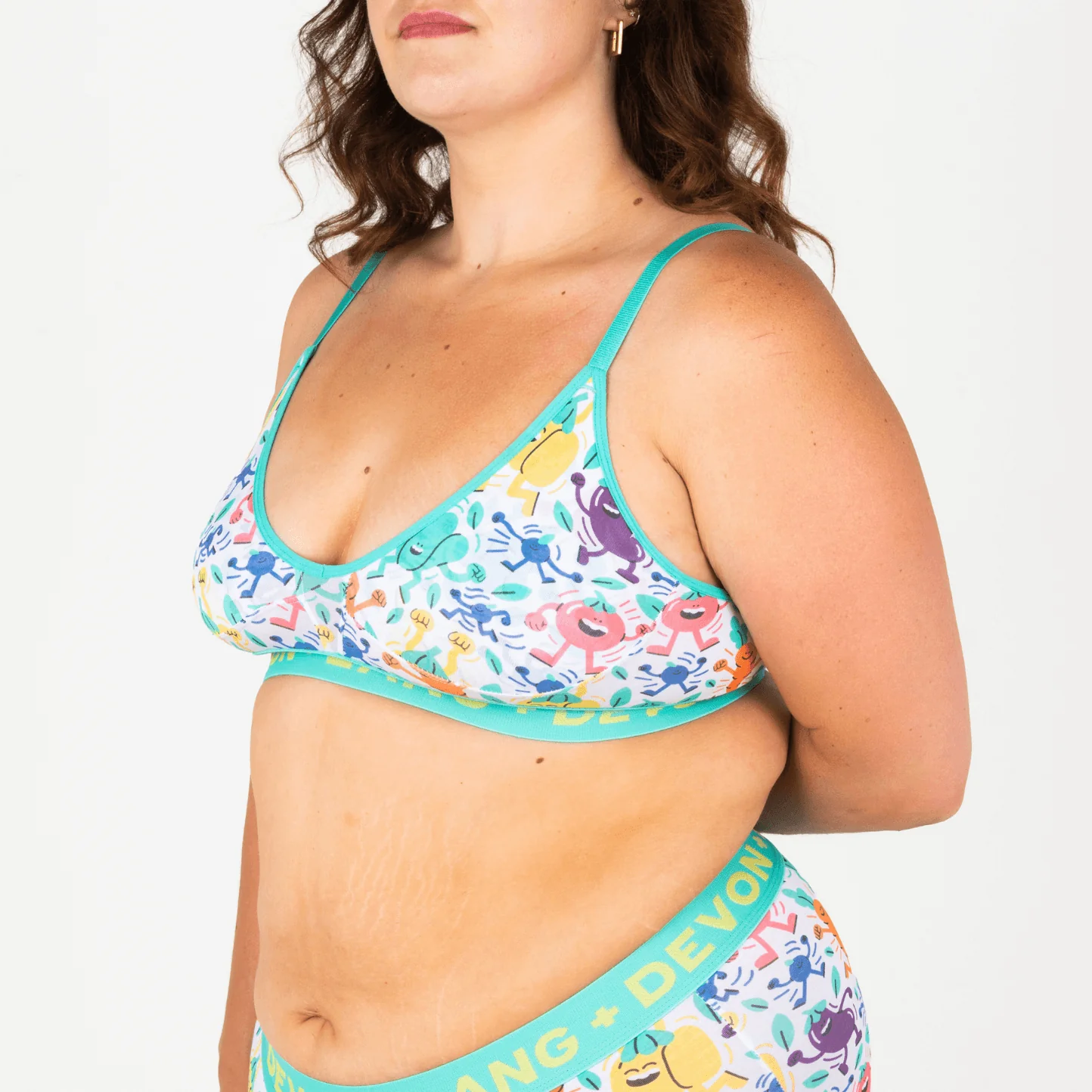 Originals Bria Bralette - Tossed Salad - Image 8