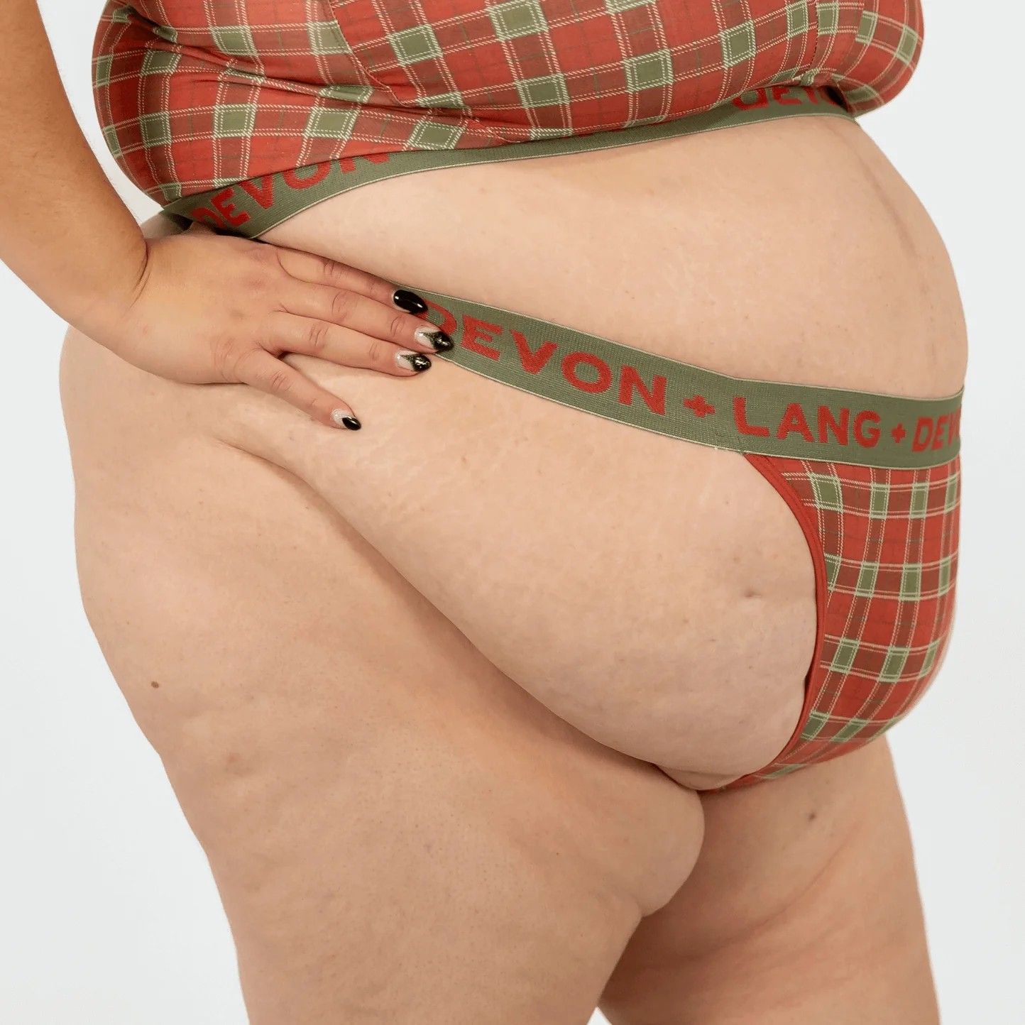Originals Bria V-Thong - Vintage Tartan - Image 7