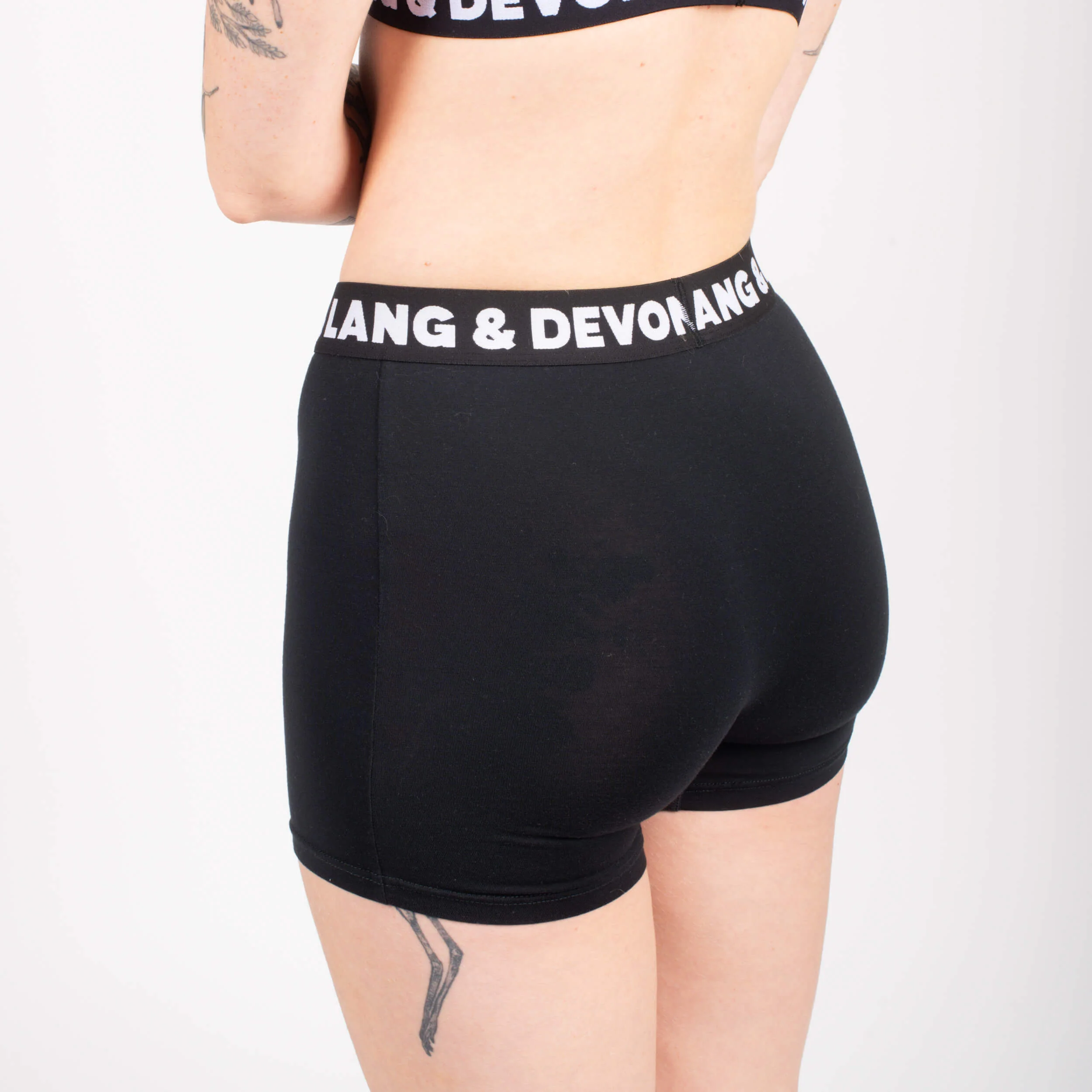 Bria Women's Boxer Brief - Hi-Contrast Obsidian - Image 4