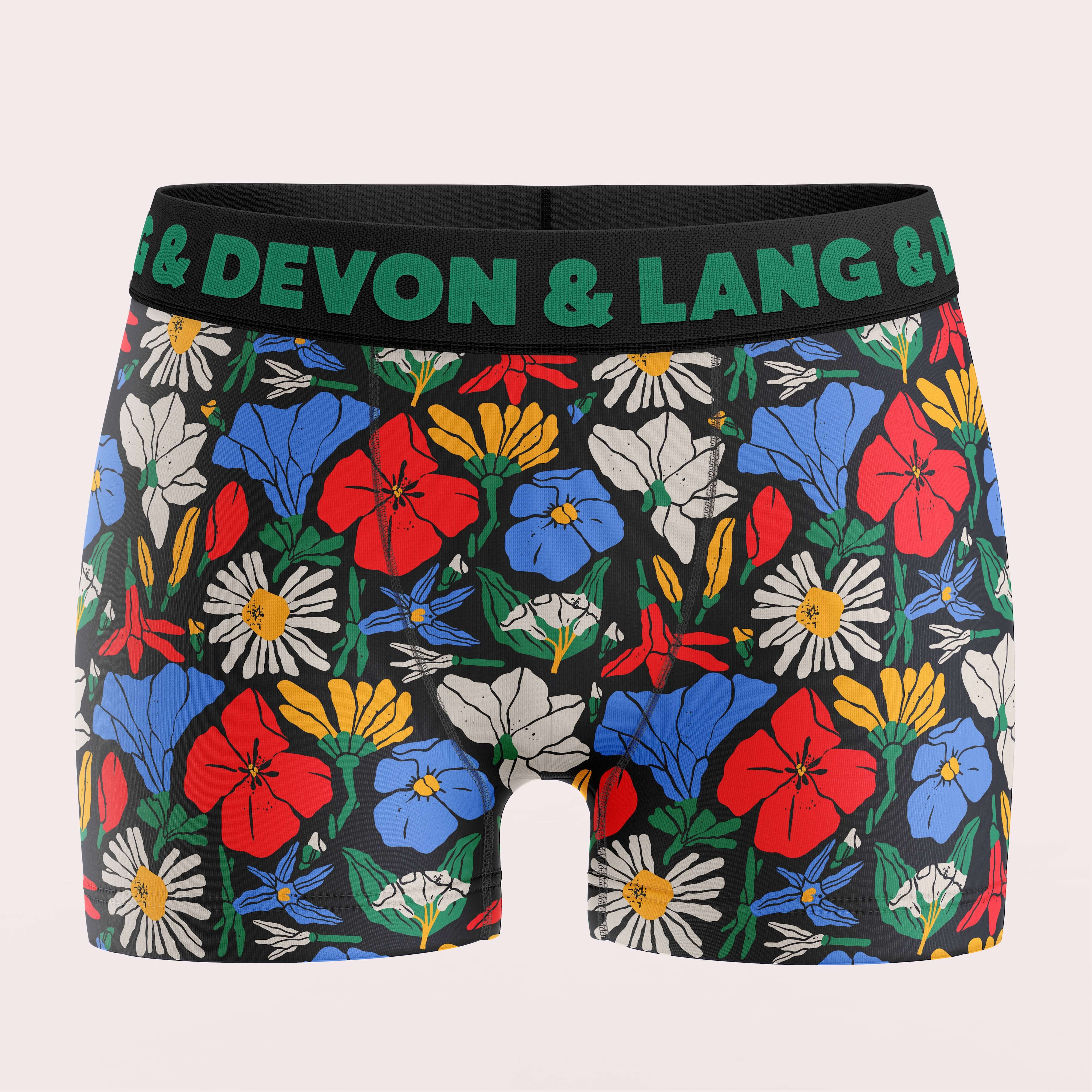 Bria Women's Boyshort - Vivid Bloom