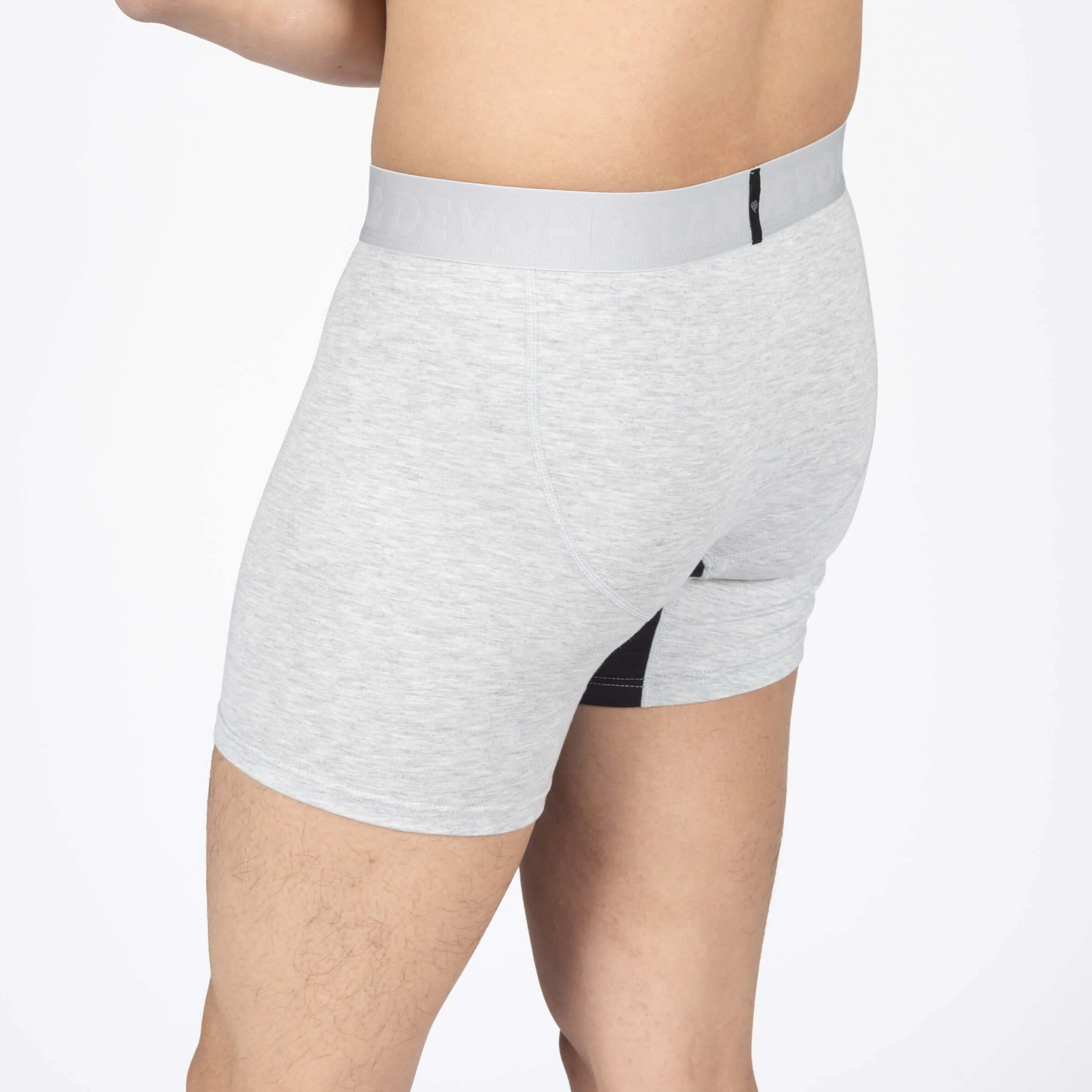 Journey Boxer Brief - Heather Grey - Image 4