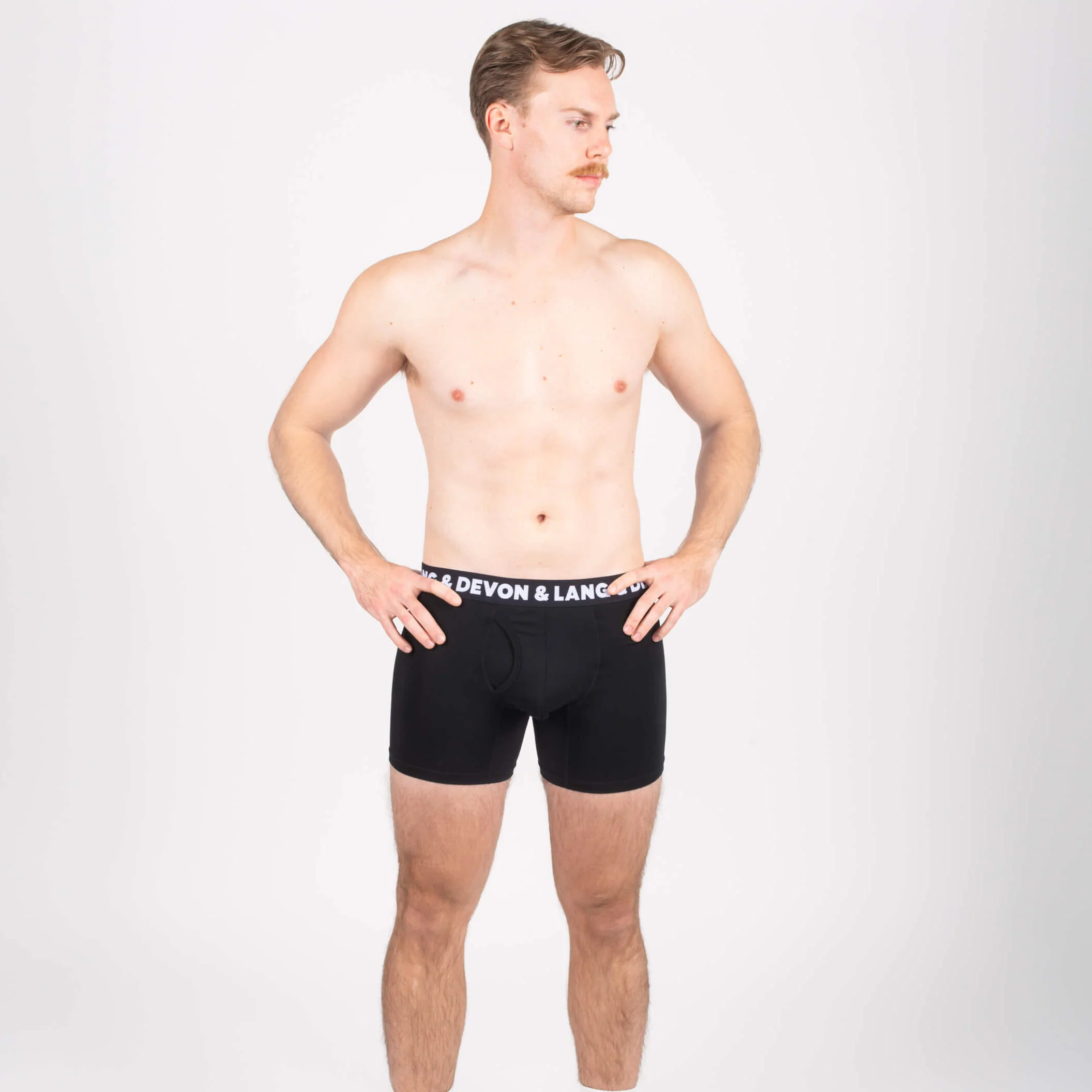 Journey Boxer Brief - Hi-Contrast Obsidian - Image 6