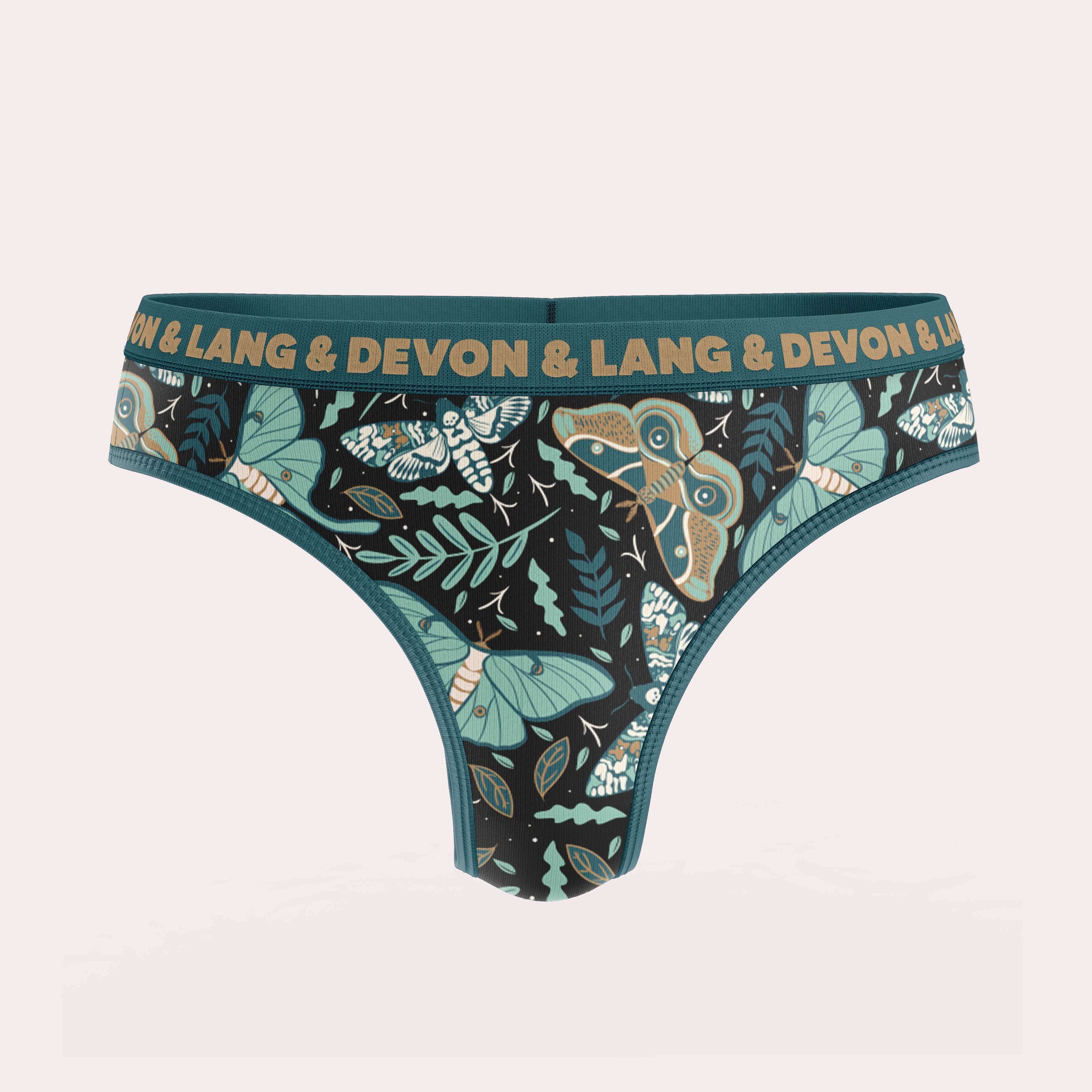 Katrina Everyday Thong - Midnight Moths