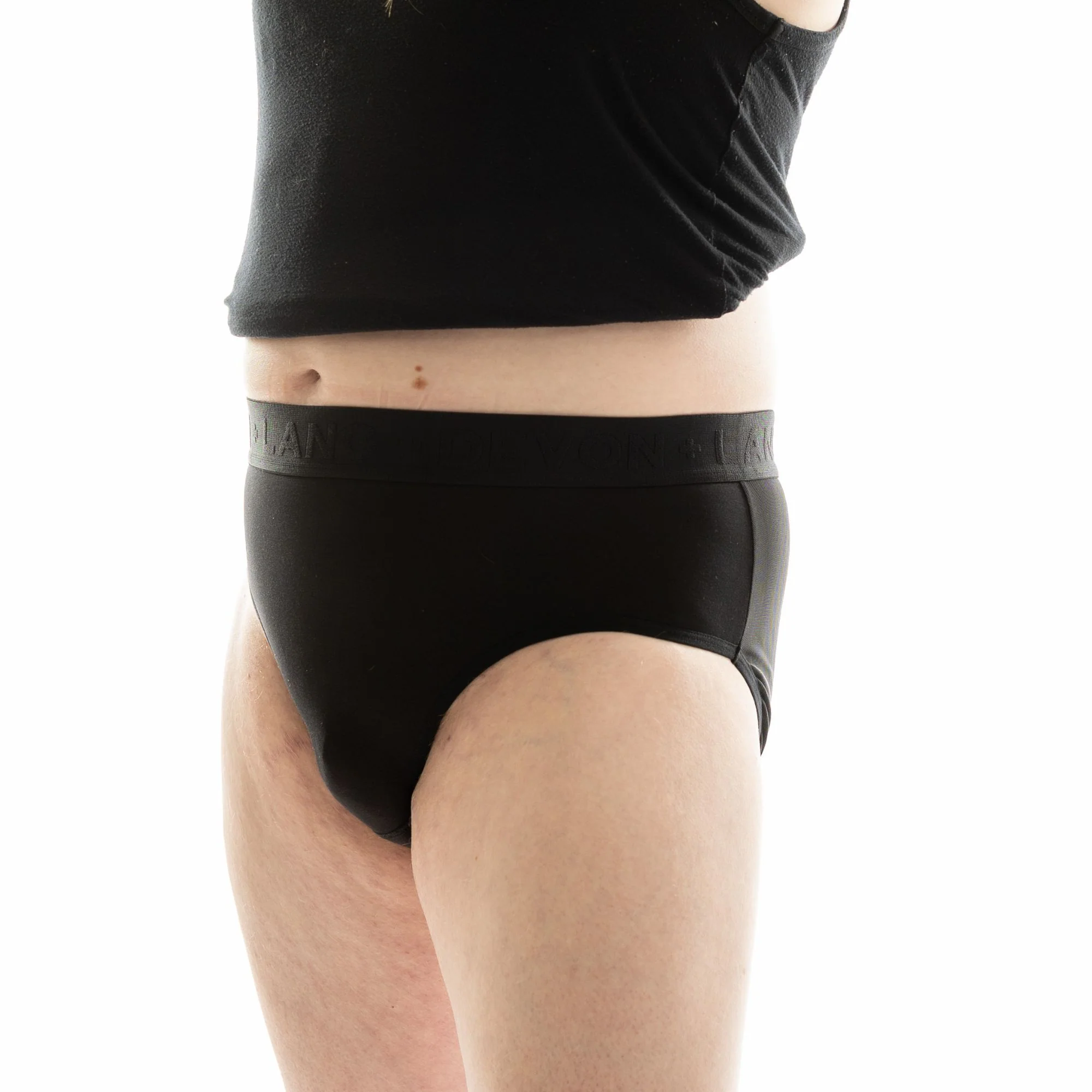 LOVED. Pouchless Bikini Brief - Obsidian - Image 7