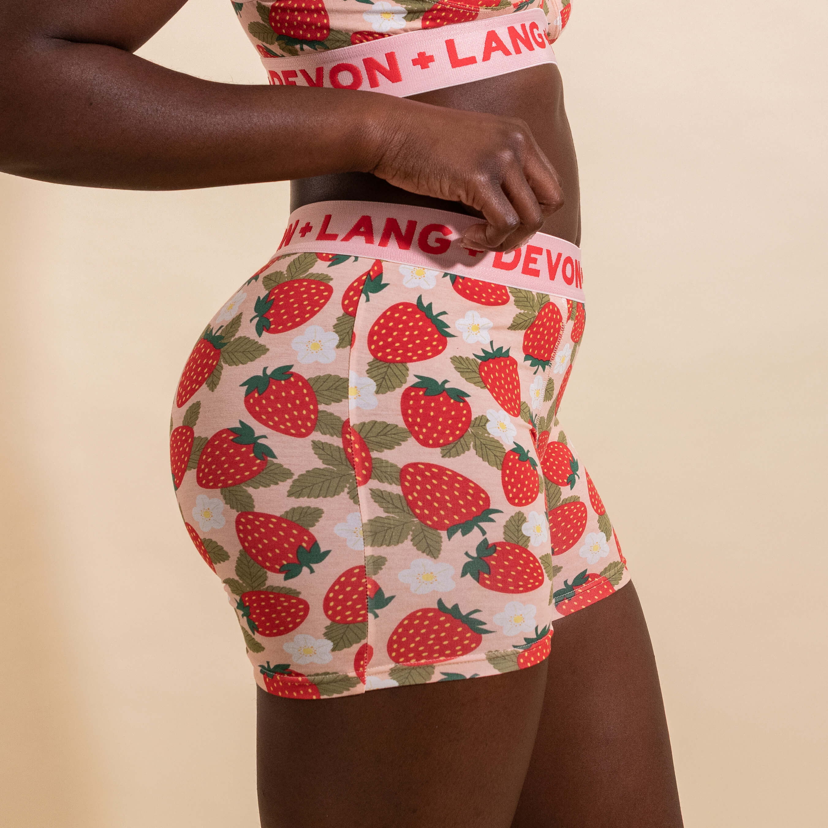 Originals Bria Women's Boxer Brief - Wild Strawberry - Image 3