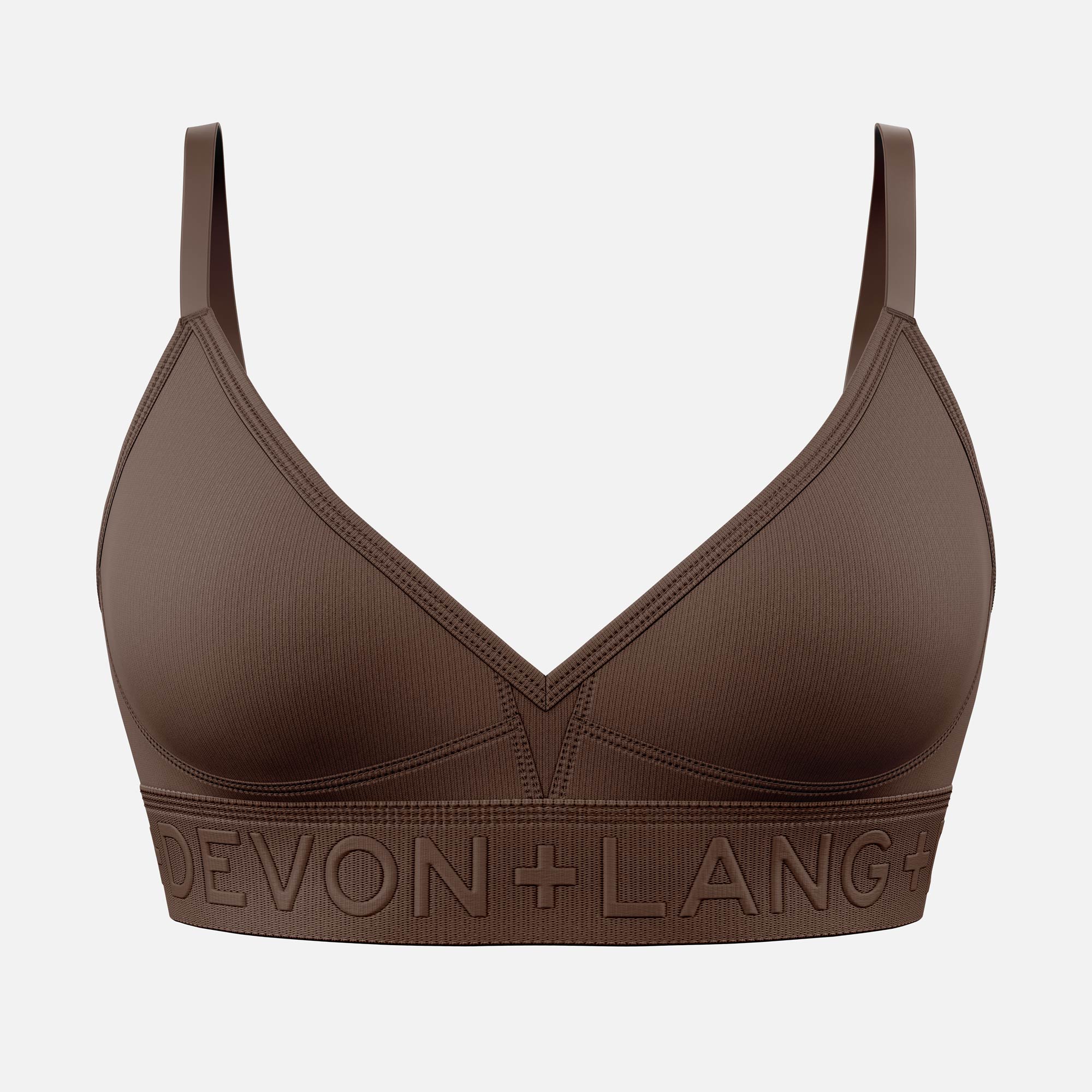 Originals Bria Bralette - Cocoa - Image 2