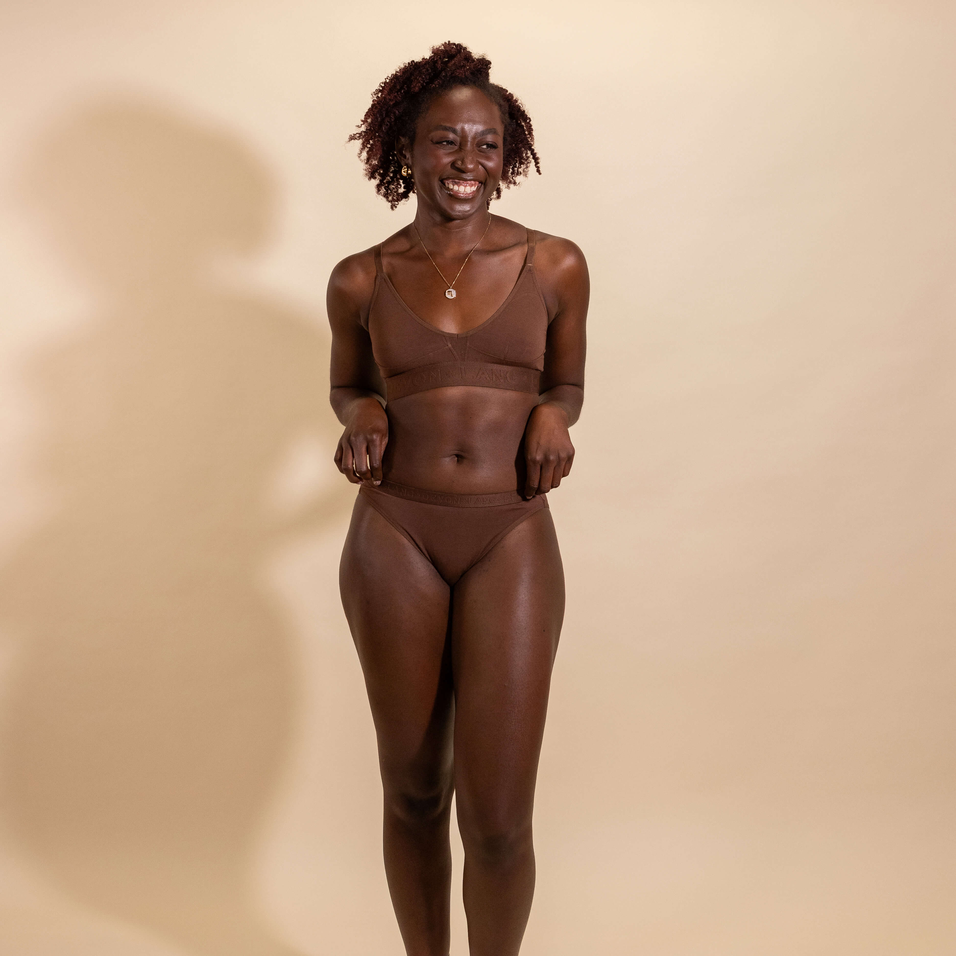 Originals Bria Bralette - Cocoa - Image 6