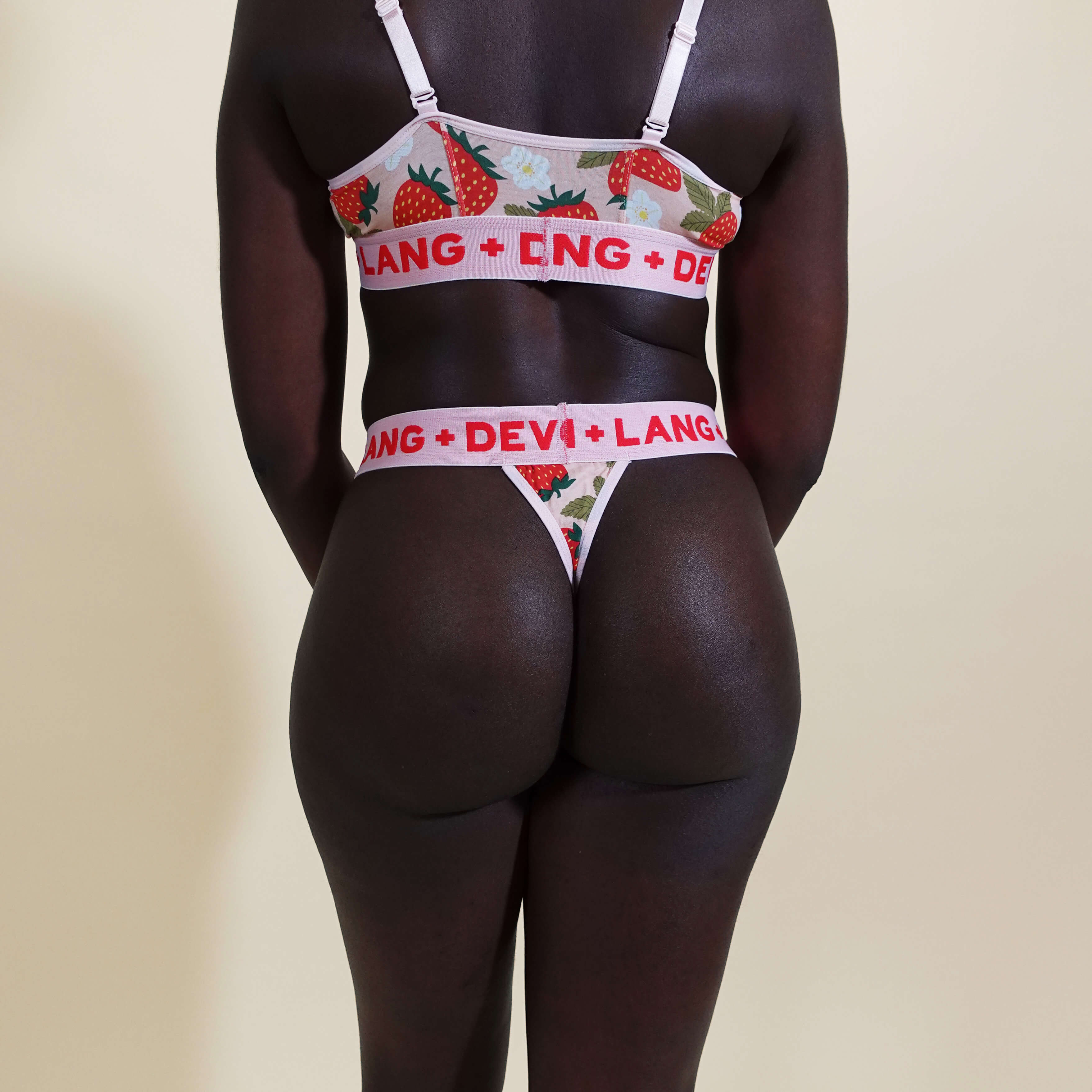 Originals Bria V-Thong - Wild Strawberry - Image 5