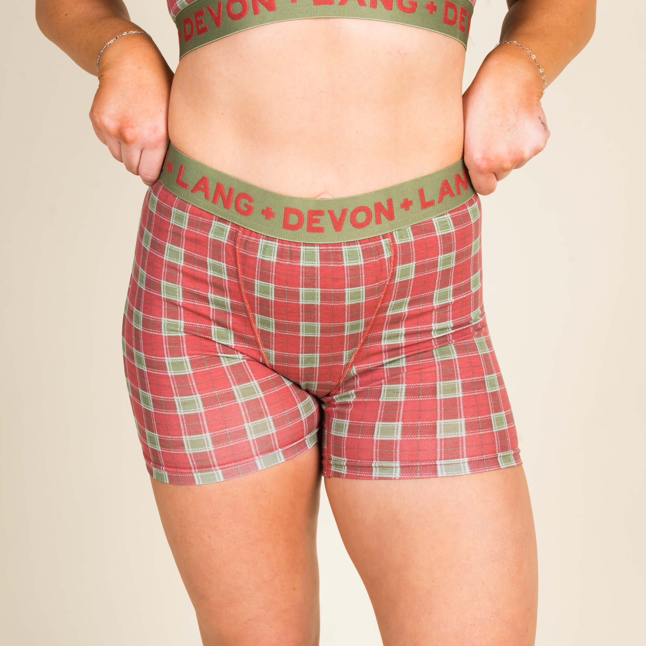 Originals Bria Women's Boxer Brief - Vintage Tartan - Image 3