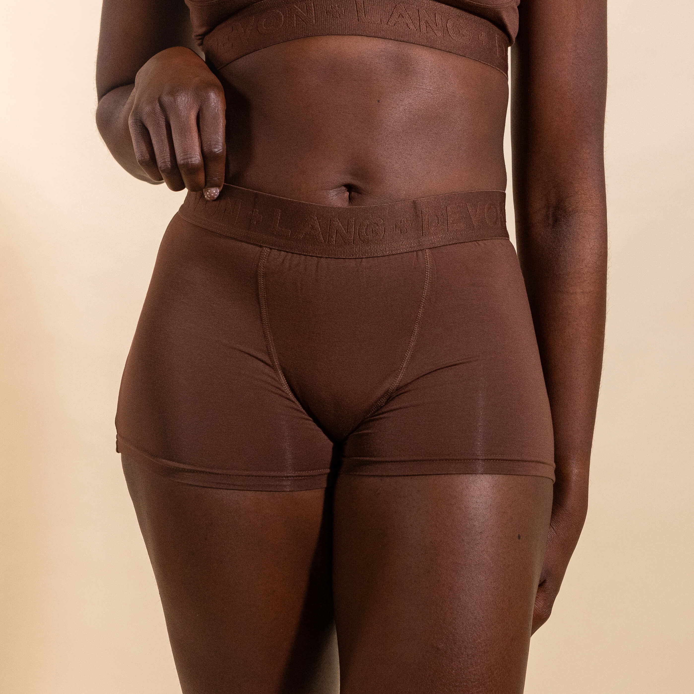 Originals Bria Women's Boyshort - Cocoa - Image 3