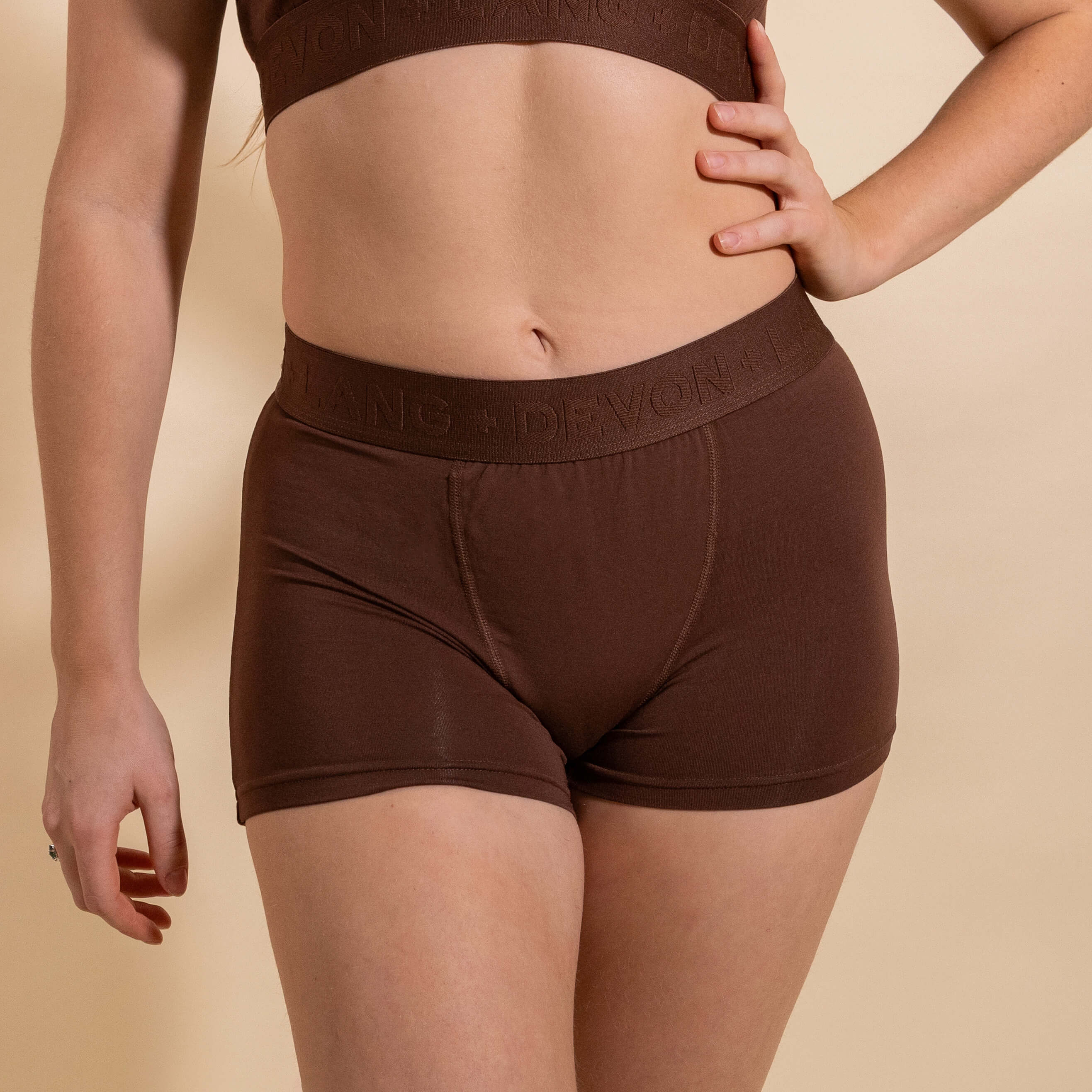 Originals Bria Women's Boyshort - Cocoa - Image 8
