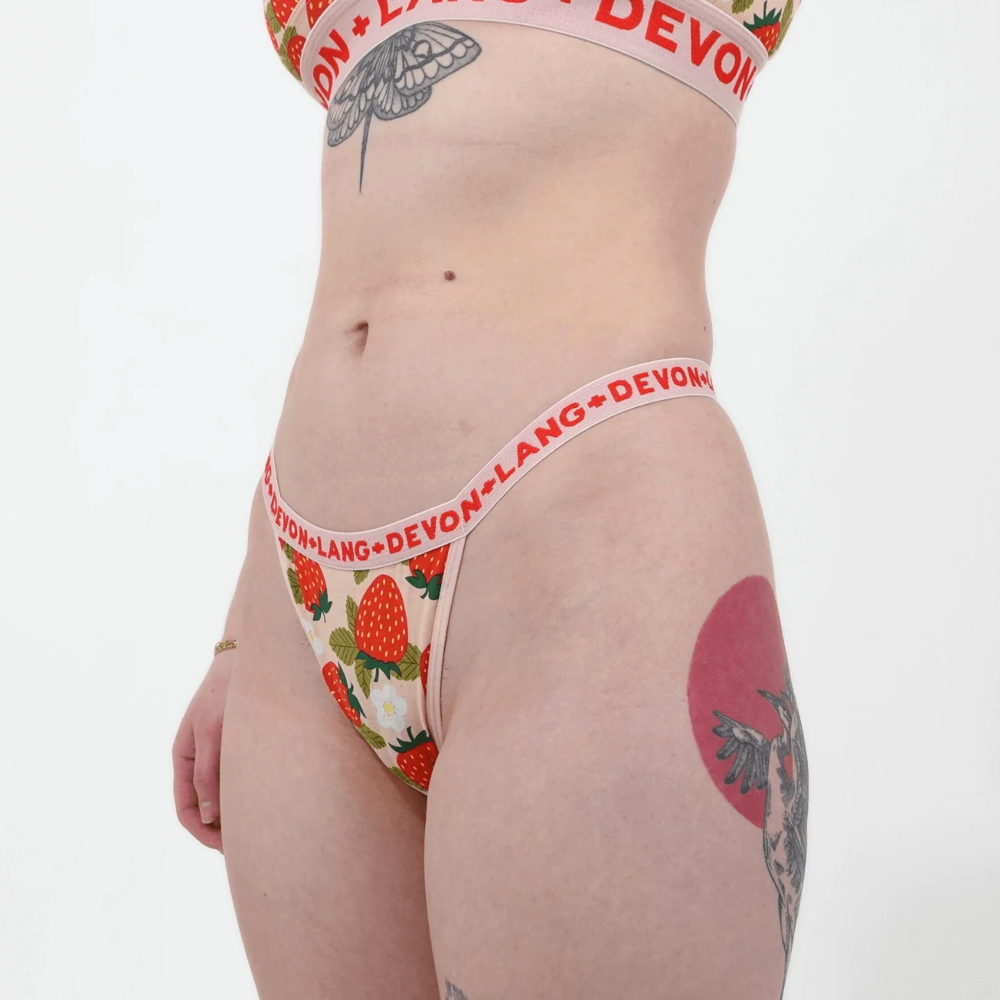 Originals Katrina V-Thong - Wild Strawberry - Image 3